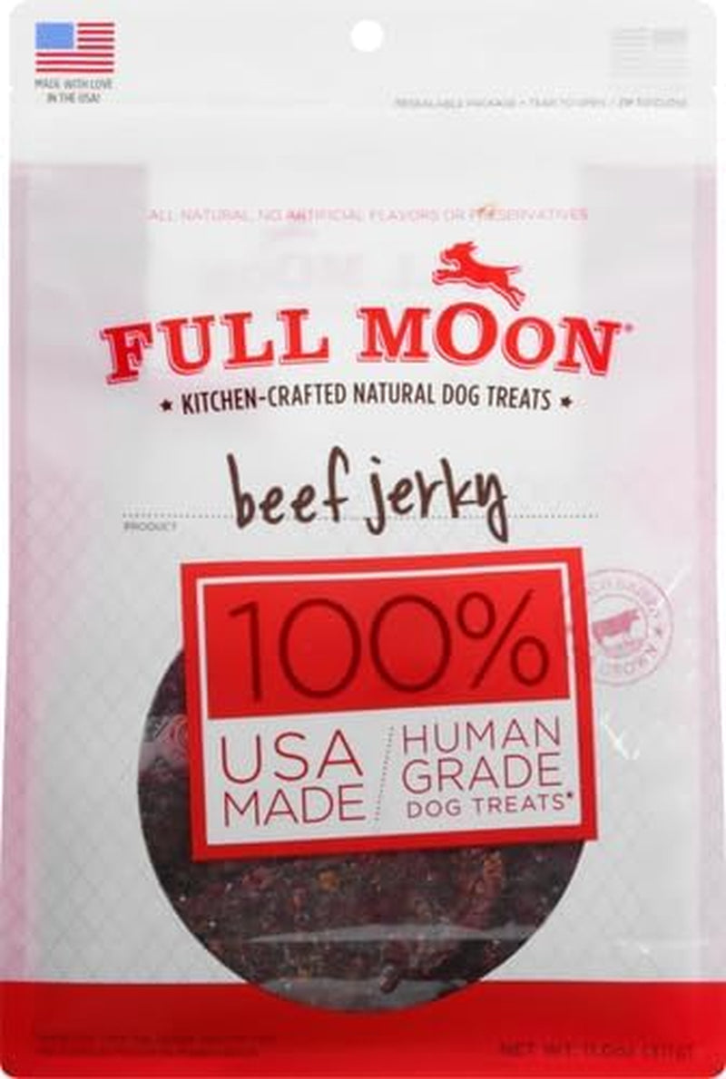 Beef Jerky Healthy All Natural Dog Treats Human Grade Made in USA Grain Free 11
