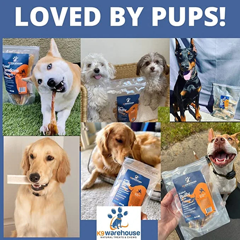 - High-Quality Beef Dog Treats Cow Hooves Dog Chews - 3-4 Inch (12 Count, 20-65G) - All Natural Chews - Odor-Free & Rawhide-Free - Ideal for All Breeds & Puppies - Promotes Dental Health