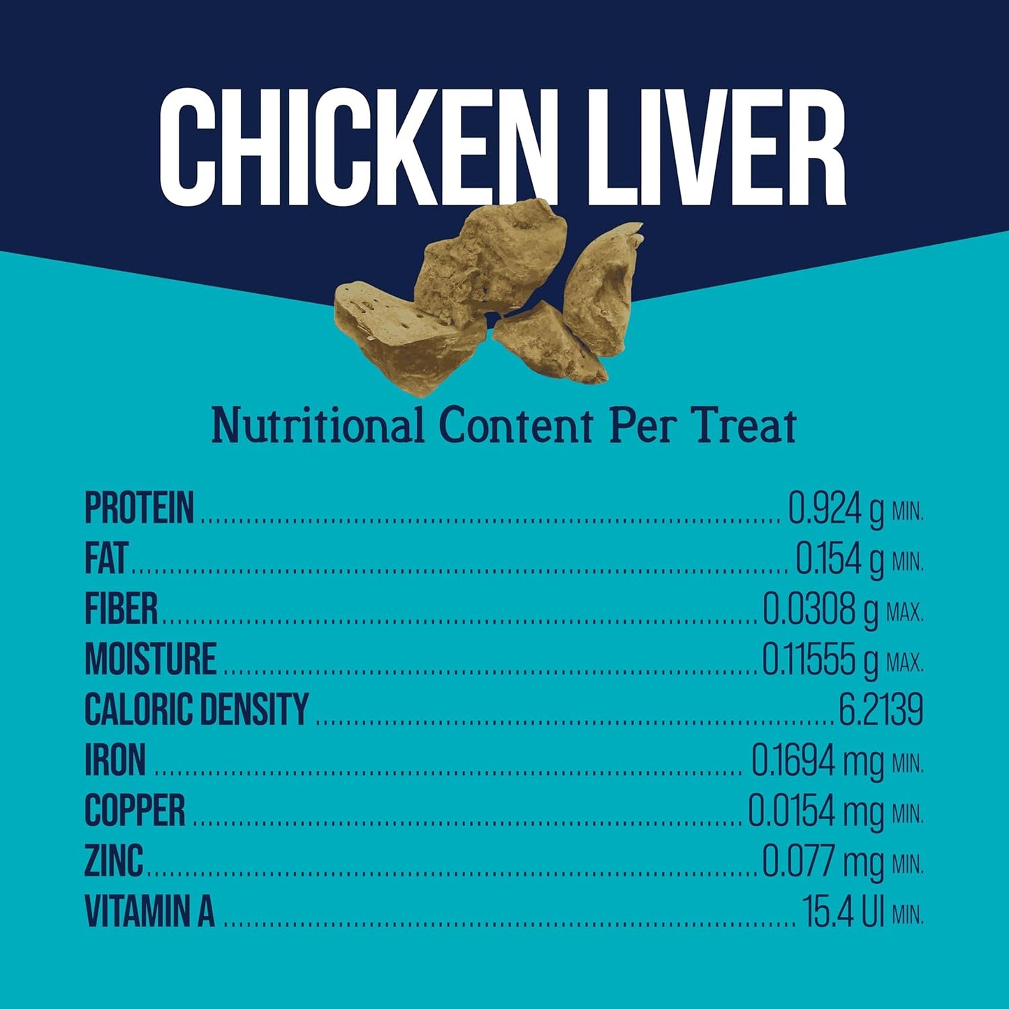 Pro-Treat Freeze Dried Chicken Liver (1.5 Oz)