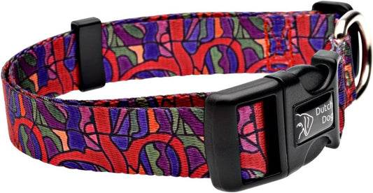 Eco Friendly Van Heemskerck Dog Collar, 15-20-Inch, Medium