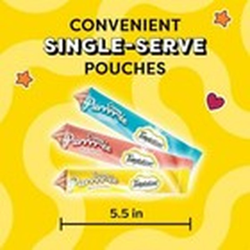 Creamy Puree with Chicken, Salmon, and Tuna Variety Pack of Lickable, Squeeza...